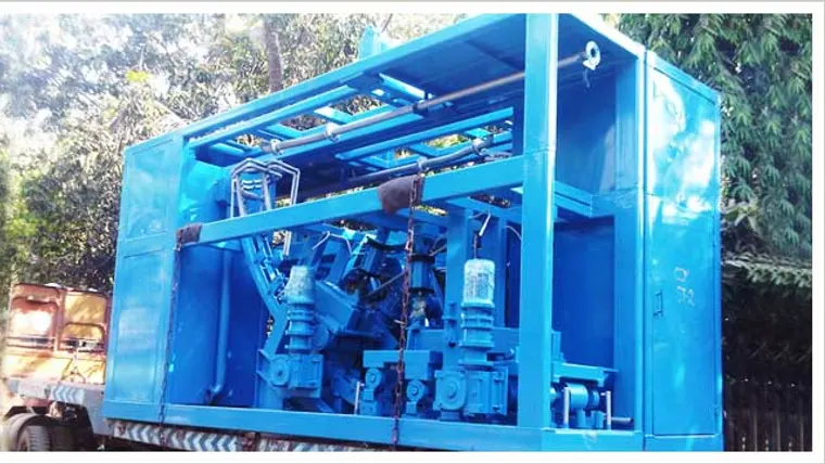 ISC continuous billet casting machine