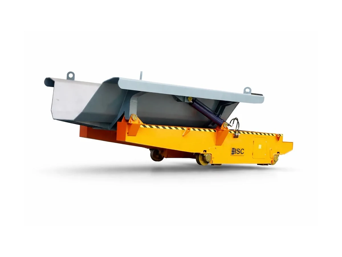 ISC Scrap Charging Trolley for Induction Furnace for steel plants